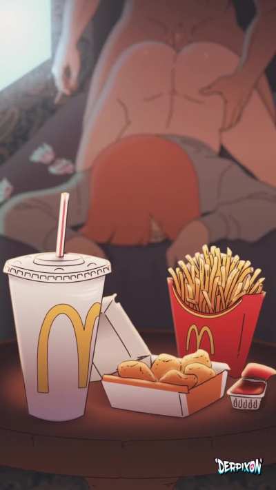 Mcdonalds Girl Bend Over (Derpixon) [McDonalds]