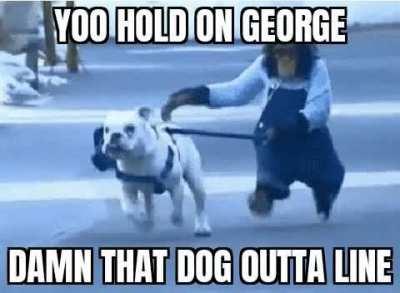 Nooo George hold on bro