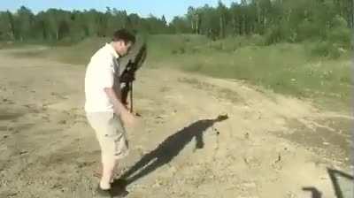 Who the f*** taught this idiot how to shoot?!