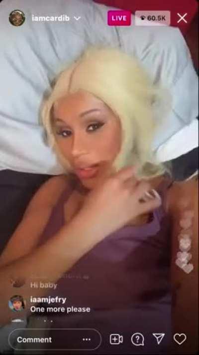 Cardi B Nip Slip