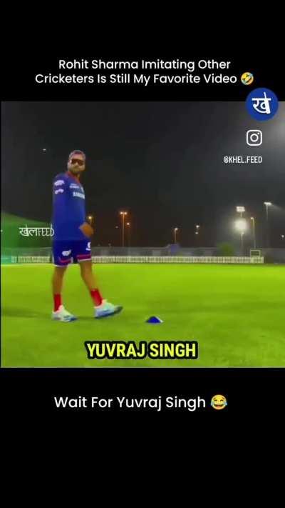 Rohit Sharma Imitating Other Cricketers.