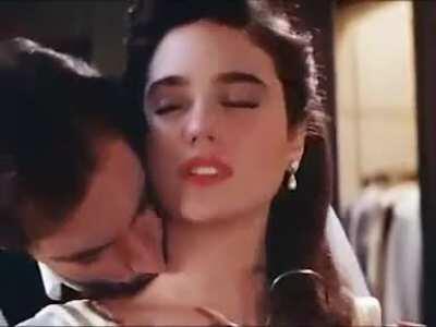 Jennifer kissing in The Rocketeer