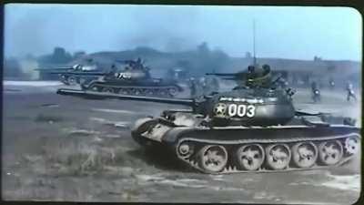 You guys have seen people rising out of the ground. But what about tanks?