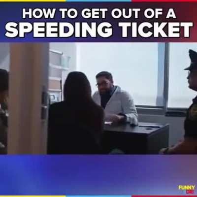 WCGR Trying to avoid a speeding ticket