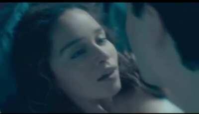 Emilia Clarke biting her lip when being fucked. I fucking love it