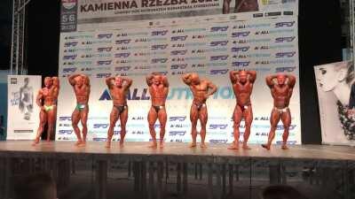 Fifth from the left is me, weighing the least and being the youngest, still a junior. My 186lbs in the category up to 198lbs. I was 3rd.