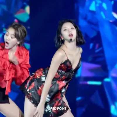 TWICE - Chaeyoung in a revealing dress