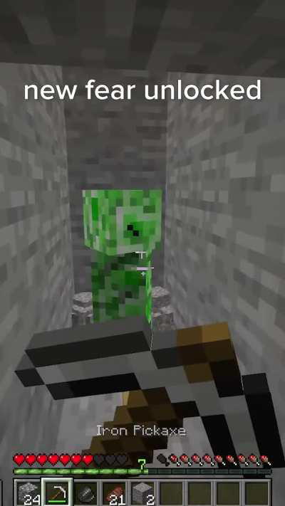 3/10 minecraft deaths are caused by creeper