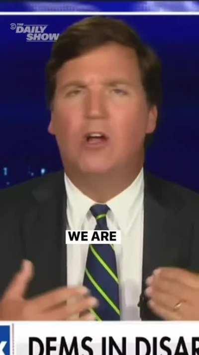 Tucker's sorry 