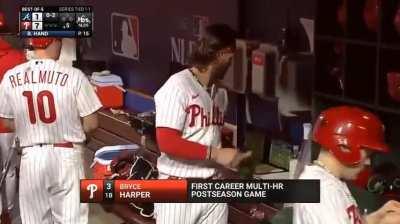 [Highlight] The Braves radio booth is not happy with Bryce Harper’s home run celebration 