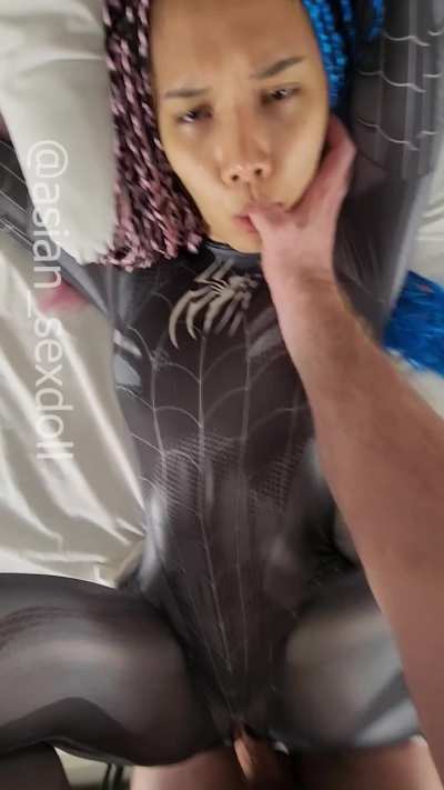 Thai spidergirl is here to steal your cum!🕷️