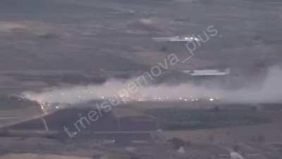 IDF using phosphorus munitions on Hezbollah military object. 10.10.23