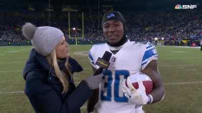 Jamaal's Post-game Interview