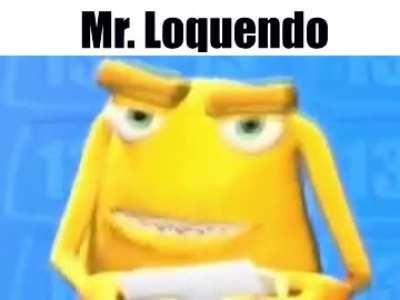 Si Mr. Loquendo tuviera buenos argumentos