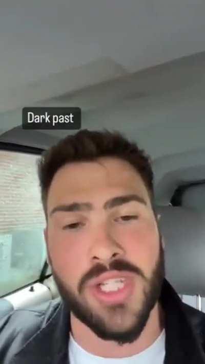 Dude needs to get off TikTok and into treatment 