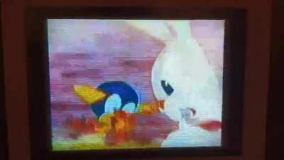 Clasificando los VHS de la familia, encontré este episodio de Bugs Bunny 