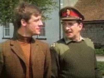 Can’t unsee Captain Mike Yates rocking the 15th Doctor’s look way back in 1971’s “The Daemons”