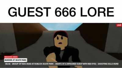 GUEST 666 A SAD ROBLOX HORROR MOVIE 