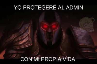 yo te pretegere mi admin