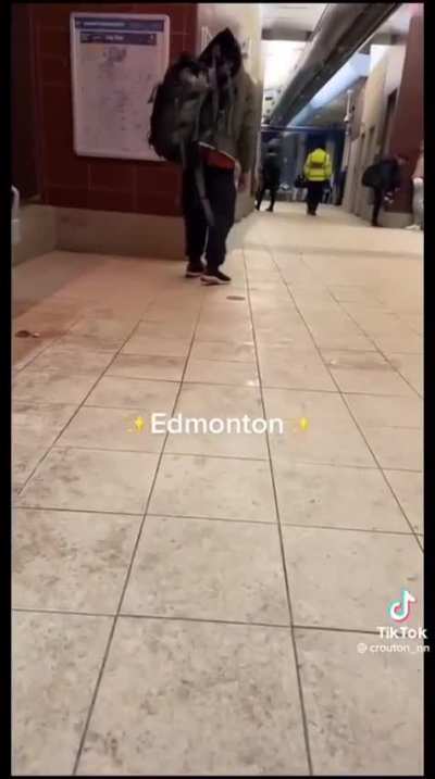 Belligerent LRT Station Inhabitant Being Racist Towards African Security Guard