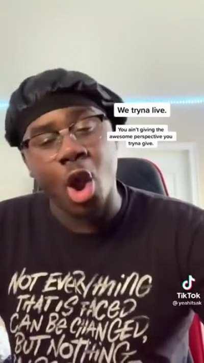 Don't know if this was on r/covidiots but this is the best tiktok I've ever heard