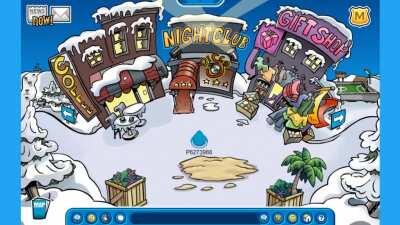 xQc found on club penguin