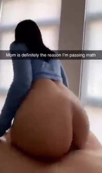 Mom is a very good teacher