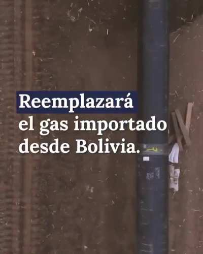 Inaugurada la Reversión del Gasoducto Norte. Un gasoducto de +100 kilómetros y plantas compresoras que permiten revertir el flujo de gas, reemplazando así el proveniente de Bolivia para abastecer a siete provincias del norte. Un ahorro de USD 1.000 millon