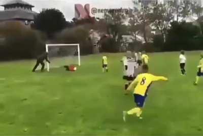 To make him real goalkeeper