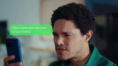 Trevor Noah Tourism Ad