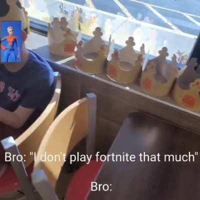 not addicted to fortnite 