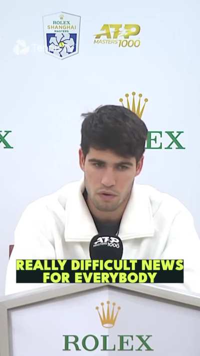 Alcaraz and his team's reaction to watching Nadal's retirement announcement video 