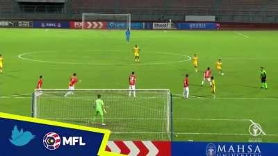 Great goal in Malaysia Super League