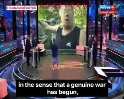 RU state media says perhaps “special operation” is over and the WW3 has begun. Also claim they are going to demilitarize all of NATO