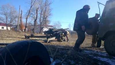 Ukraine 2015, Mortar and counter battery