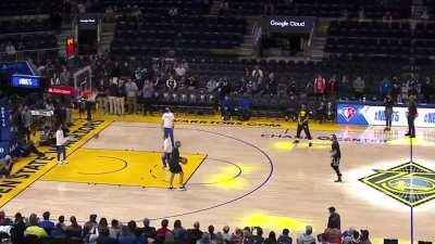 Steph Curry’s insane pregame shooting routine