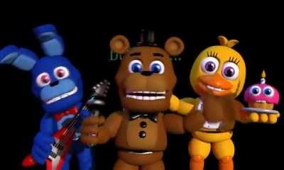 FNAF World Original Trailer, you know, the pne that got taken off youtube for being a 'crappy trailer'