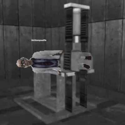 This is what happens down in the test chamberrr