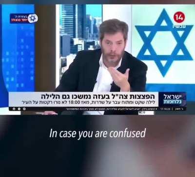 &quot;we will come every where&quot; &quot;Do your 'Free Palestine,' do all your crying ... We will destroy you!&quot; &quot;Can you imagine how many of you we are going to kill?&quot; Israeli Channel 14 host Shai Golden says, adding that Israel is prepared to &quot;fight with the United S