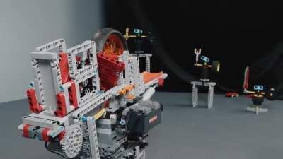 Interactive Hot Wheels Mobile Lego Launcher