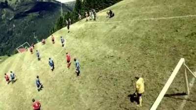 A new Austrian sport known as &quot;Alpine Soccer&quot;