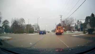 Thought you're too good to stop for a school bus?