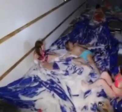 Slip N Slide in a U-Haul truck