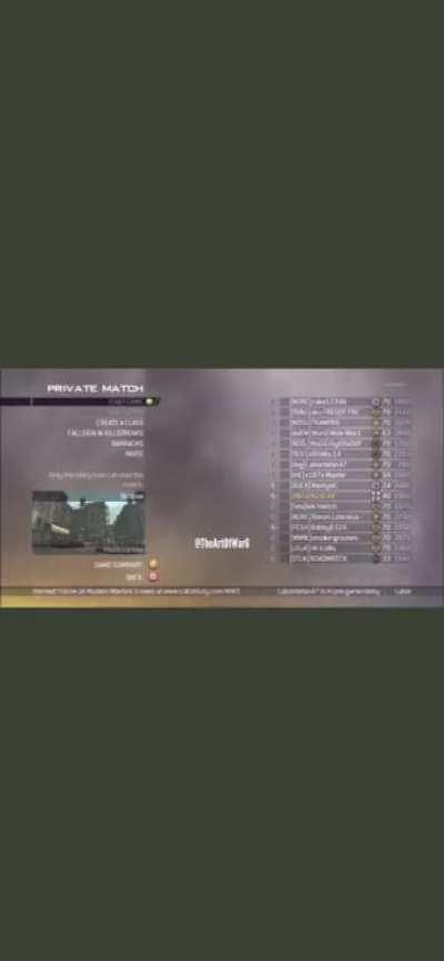 Ufc middleweight MW3 Lobby 😂