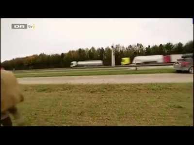 WCGW if you realised your falcon near the highway