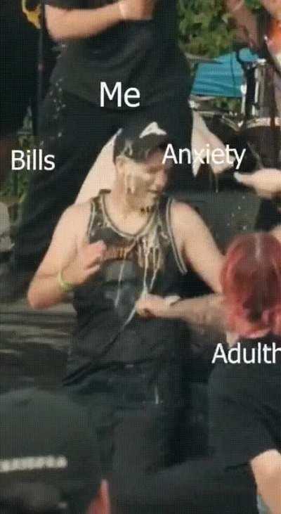 An average day of adulting