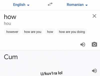 Ngl , Romanian kinda sus