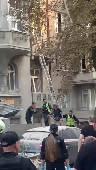 Russia has struck a residential building in Lviv 