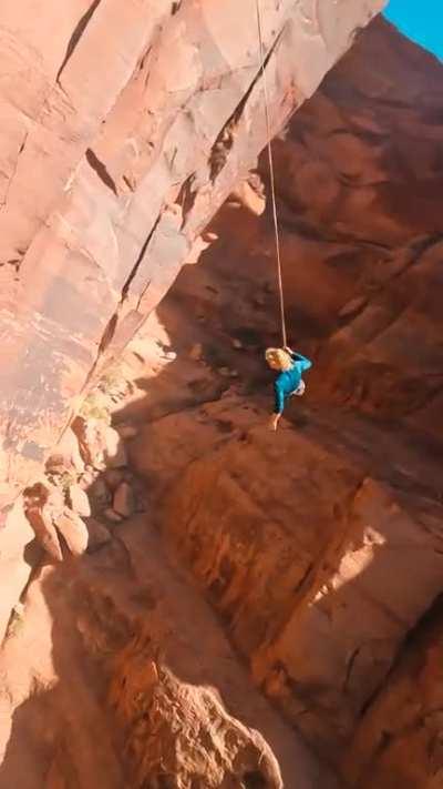 Moab rope swing baby!