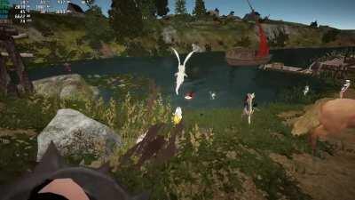 Just casually fishing when BDO decided to jumpscare me